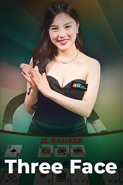 Three Face live dealer table cover