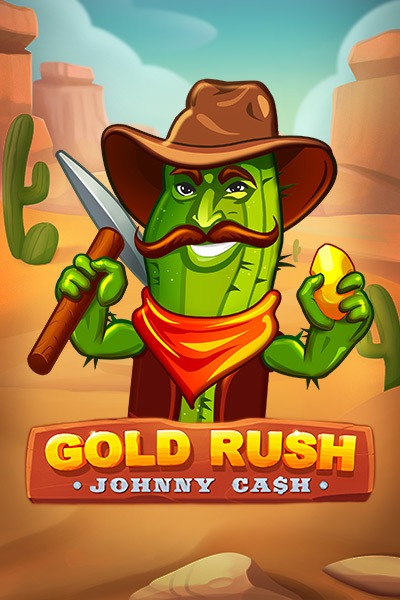 Gold Rush Johnny Cash slot cover