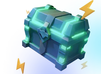 Green BeonBet lucky box reward artwork